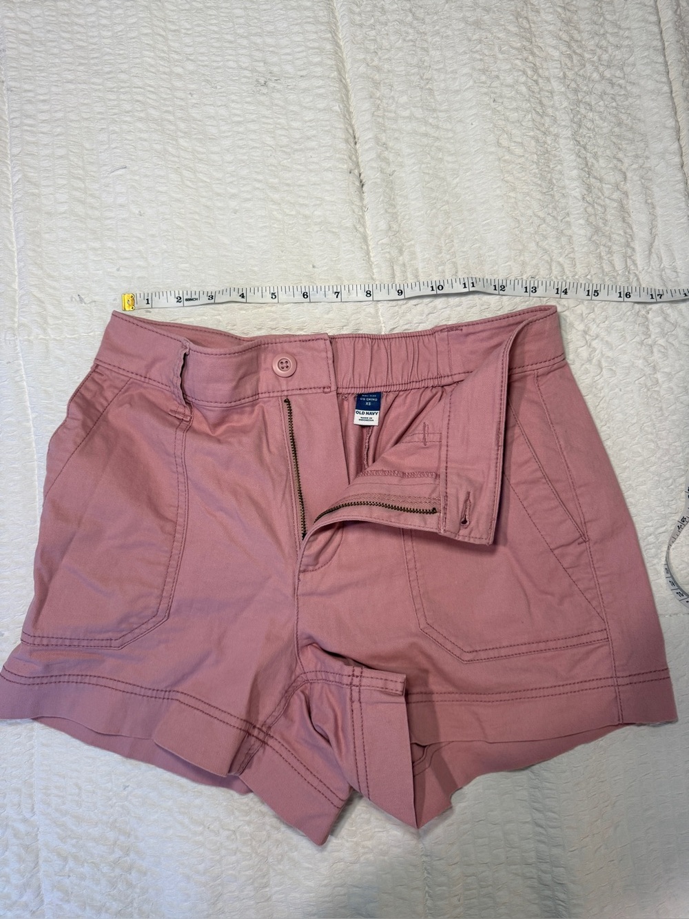 Old Navy High Rise OG Chino Pink Size XS